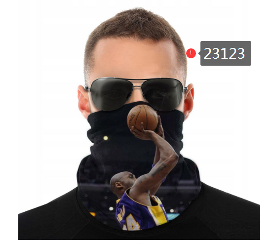 NBA 2021 Los Angeles Lakers #24 kobe bryant 23123 Dust mask with filter->->Sports Accessory